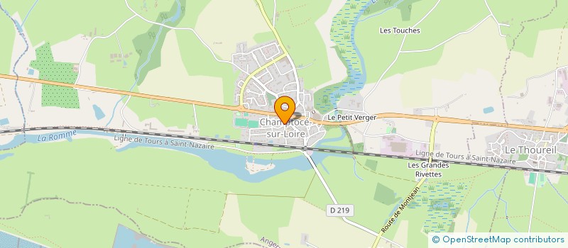 localisation de l'entreprise EPI à INGRANDES-LE-FRESNE-SUR-LOIRE