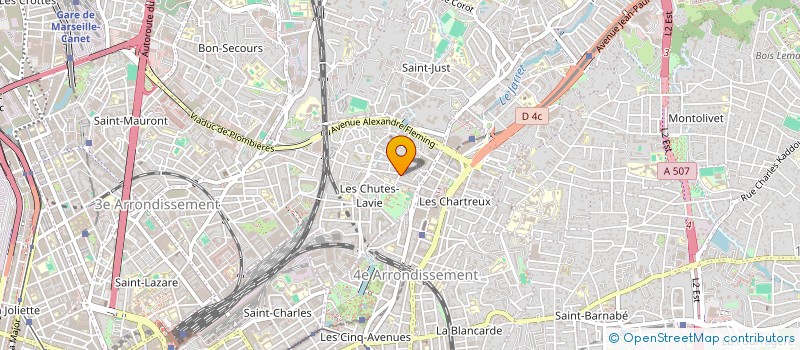localisation de l'entreprise EPI CARDI à MARSEILLE