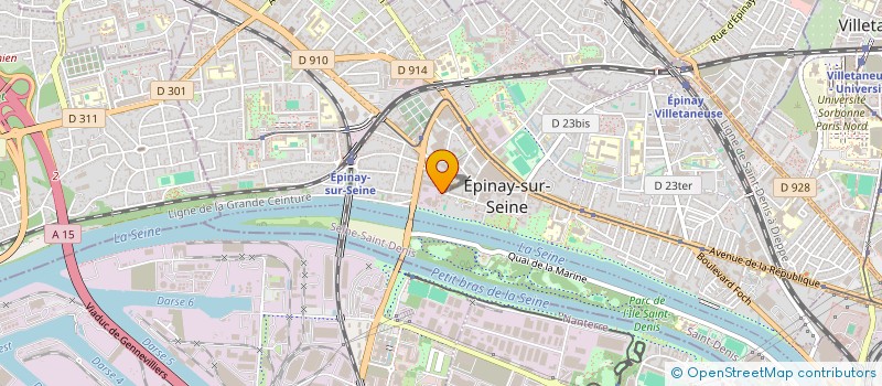 localisation de l'entreprise EPI CENTRE à EPINAY-SUR-SEINE