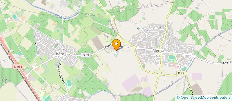 localisation de l'entreprise EPI CENTRE à ELNE