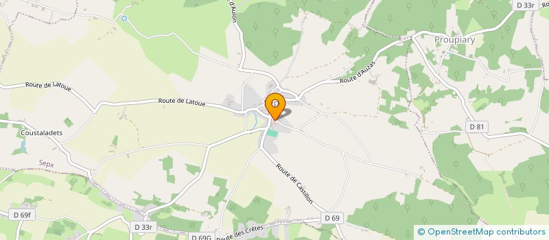 localisation de l'entreprise EPI CENTRE  BEAUCHALOT