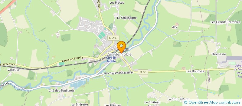 localisation de l'entreprise EPI CIRY  CIRY-LE-NOBLE