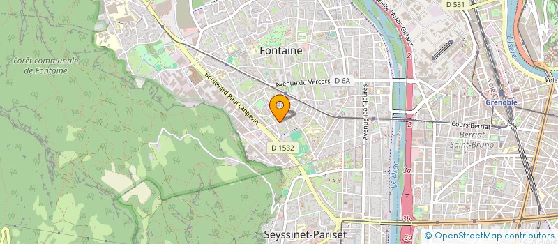 localisation de l'entreprise EPI D'OR 38  FONTAINE