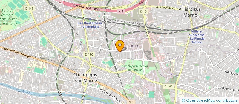 localisation de l'entreprise EPI D'OR à CHAMPIGNY-SUR-MARNE