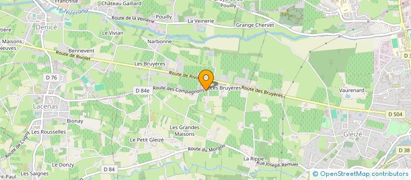 localisation de l'entreprise EPI EUROPE à GLEIZE