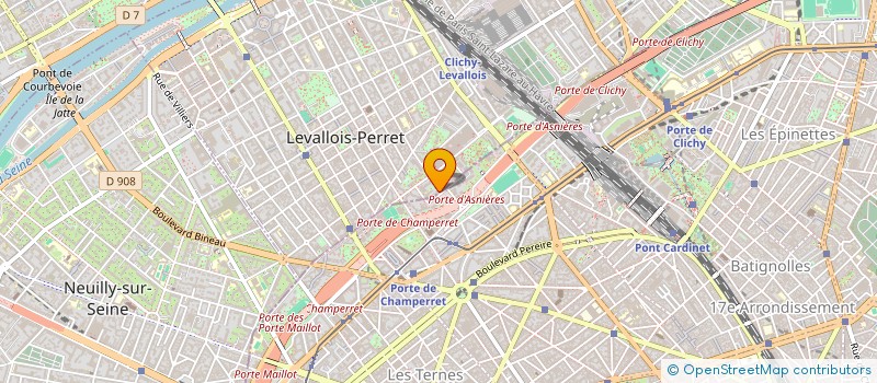 localisation de l'entreprise EPI-EUROPE PROTECTION INTERVENTION à LEVALLOIS-PERRET