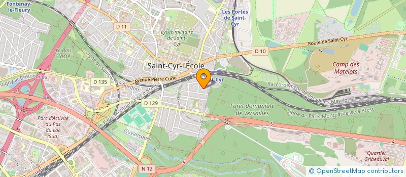 localisation de l'entreprise EPI-FONTAINE à SAINT-CYR-L'ECOLE