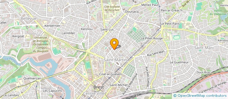 localisation de l'entreprise EPI LOISIRS à BREST