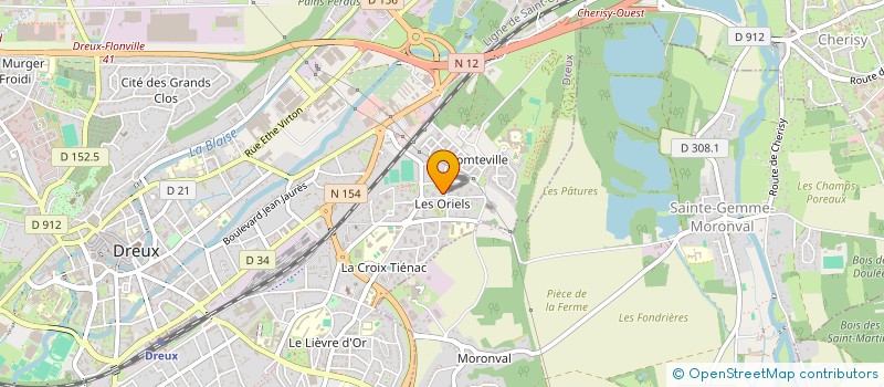 localisation de l'entreprise EPI PRIM 28 à DREUX