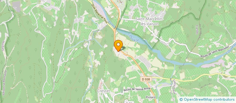 localisation de l'entreprise EPI PROJECT  CRESTET