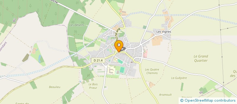 localisation de l'entreprise EPI SERVICE BU à BU