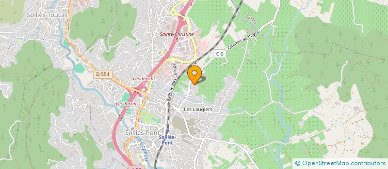 localisation de l'entreprise EPI SUD PATRIMOINE à SOLLIES-PONT