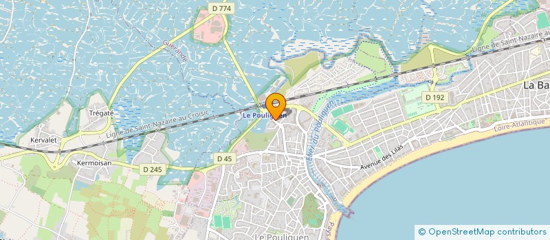 localisation de l'entreprise EPIC à LE POULIGUEN