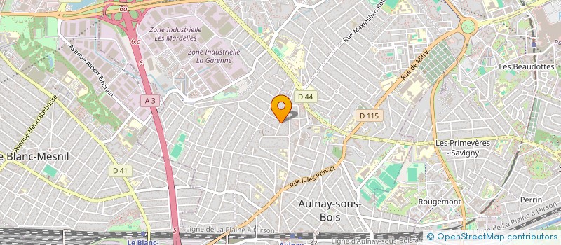 localisation de l'entreprise EPIC à AULNAY-SOUS-BOIS
