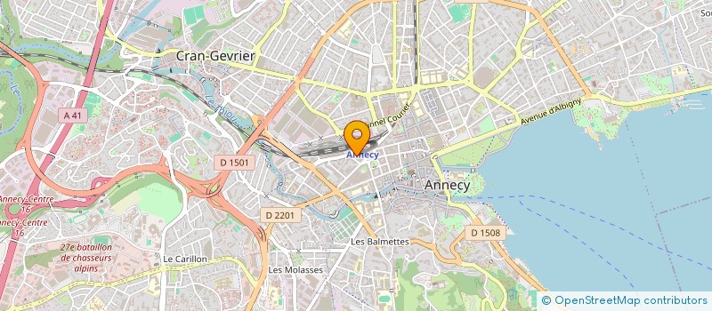 localisation de l'entreprise EPIC ANNECY  ANNECY