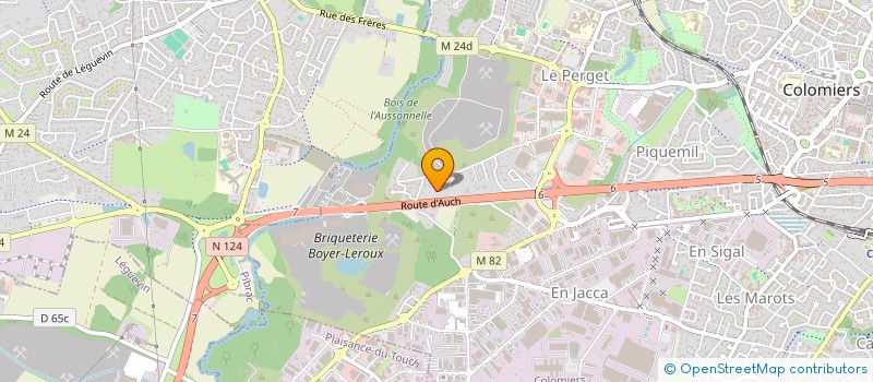 localisation de l'entreprise EPIC AUTOS à COLOMIERS