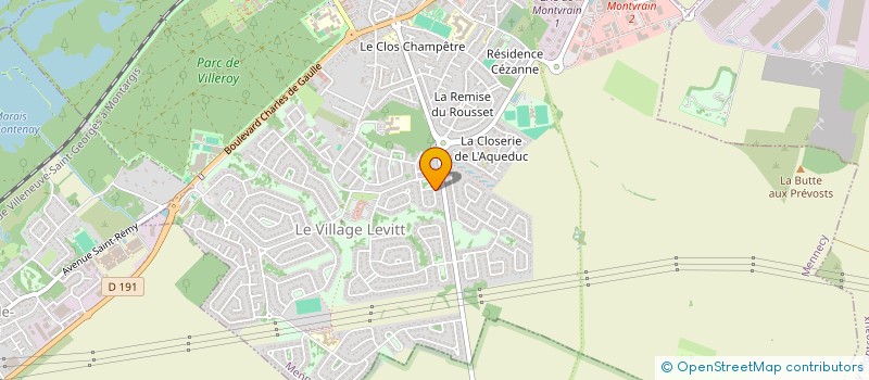 localisation de l'entreprise EPIC'BRAIN à MENNECY