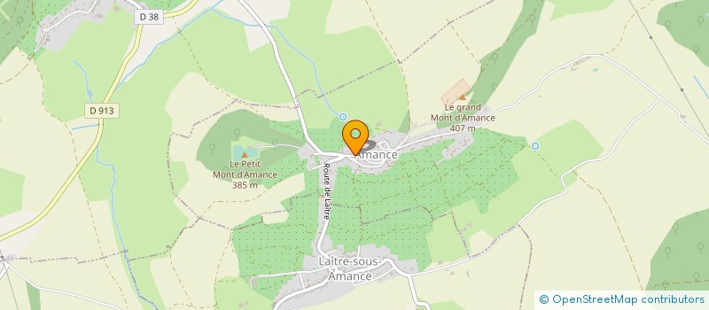 localisation de l'entreprise EPIC GEAR  AMANCE