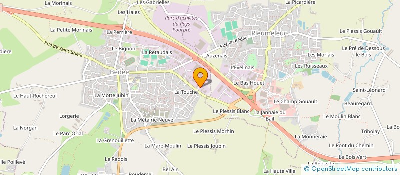 localisation de l'entreprise EPIC ISOLATION à BEDEE