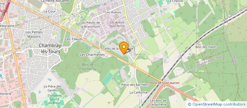 localisation de l'entreprise EPIC LIGHTING à CHAMBRAY-LES-TOURS