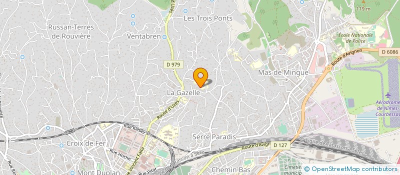 localisation de l'entreprise EPIC SARL EDIT PUBLICI INFOGRA SME CREAT à NIMES