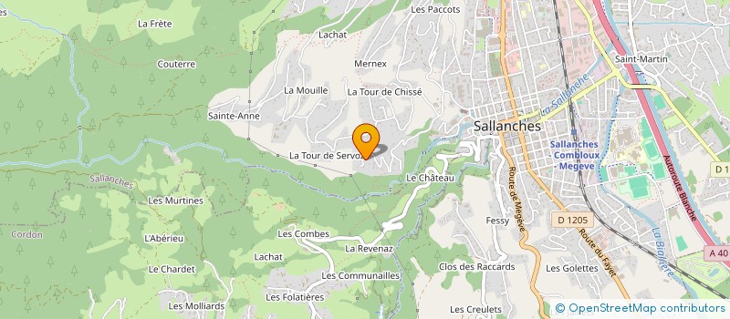 localisation de l'entreprise EPIC TV SAS à CLUSES