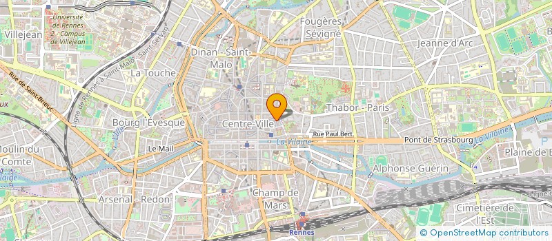 localisation de l'entreprise EPICAP à RENNES