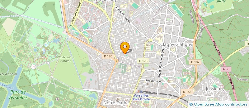 localisation de l'entreprise EPICAP  LE CHESNAY-ROCQUENCOURT