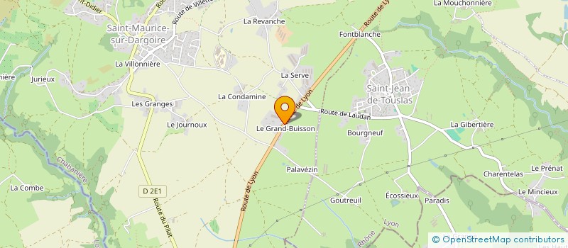 localisation de l'entreprise EPICAP RHONE ALPES à CHABANIERE