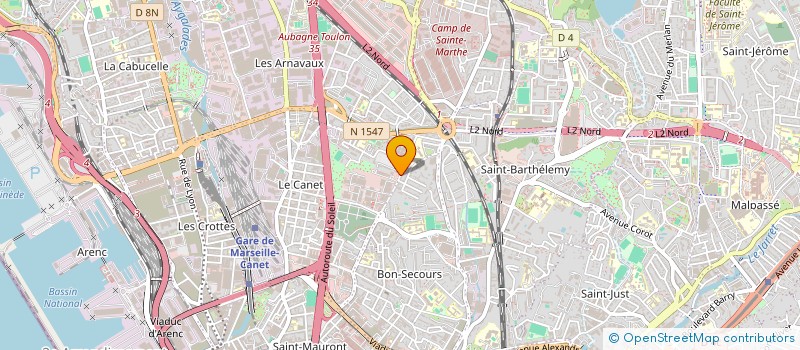 localisation de l'entreprise EPICE à MARSEILLE