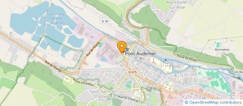 localisation de l'entreprise EPICE A à PONT-AUDEMER