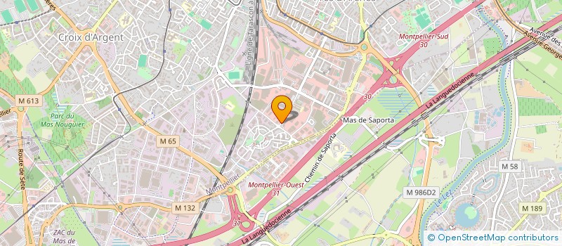 localisation de l'entreprise EPICE&CHARBON à MONTPELLIER