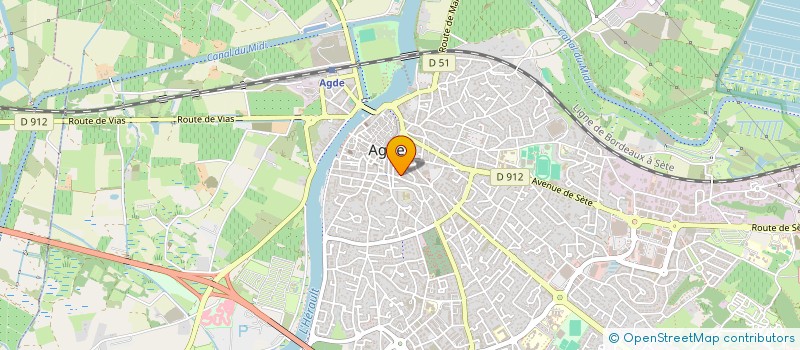 localisation de l'entreprise EPICE DELICE à AGDE