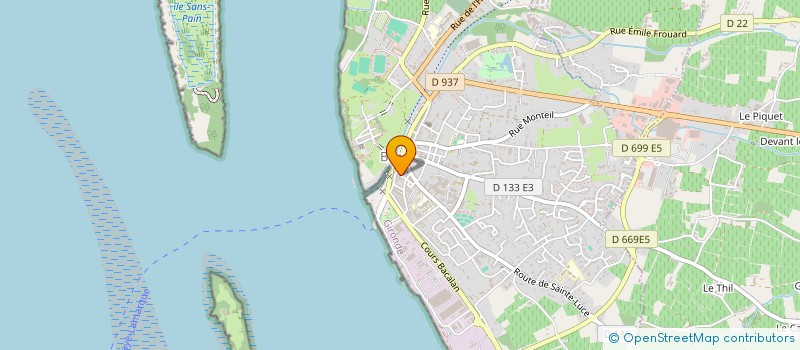localisation de l'entreprise EPICE-RIE D'AILLEURS CHEZ WIYO  BLAYE