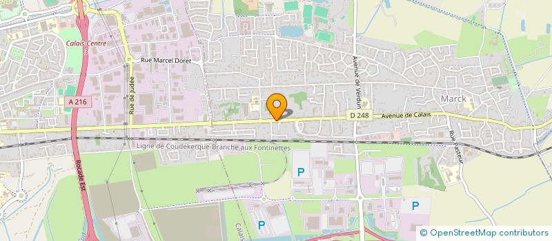 localisation de l'entreprise EPICEA  MARCK