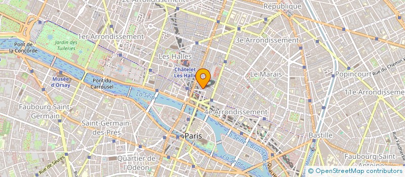 localisation de l'entreprise EPICEA à PARIS