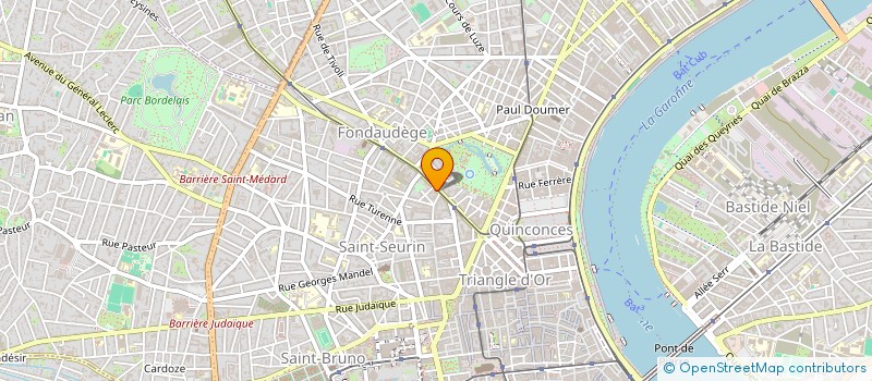localisation de l'entreprise EPICEA à BORDEAUX