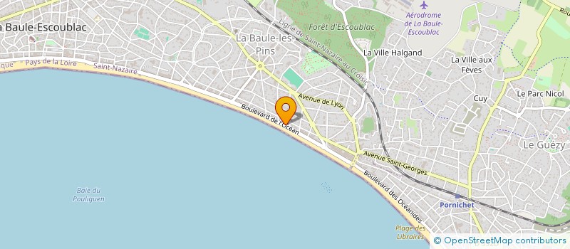 localisation de l'entreprise EPICEA  LA BAULE-ESCOUBLAC