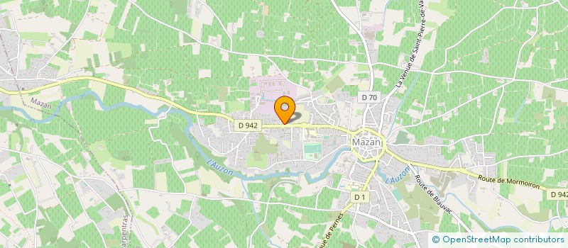 localisation de l'entreprise EPICELIG à MAZAN