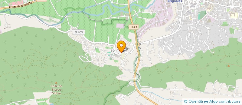 localisation de l'entreprise EPICELLE  LA CELLE