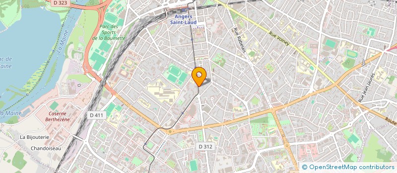 localisation de l'entreprise EPICENES à ANGERS