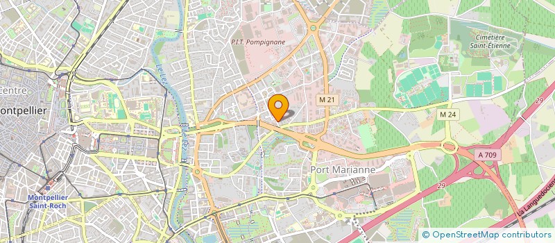 localisation de l'entreprise EPICENTER STUDIO à MONTPELLIER