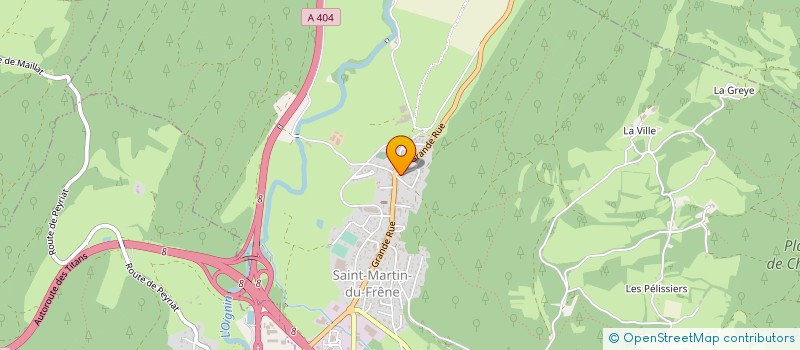 localisation de l'entreprise EPICENTRE COMMUNICATION  SAINT-MARTIN-DU-FRENE