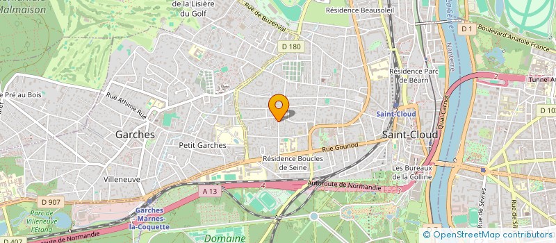 localisation de l'entreprise EPICENTRE CONSULTING  SAINT-CLOUD