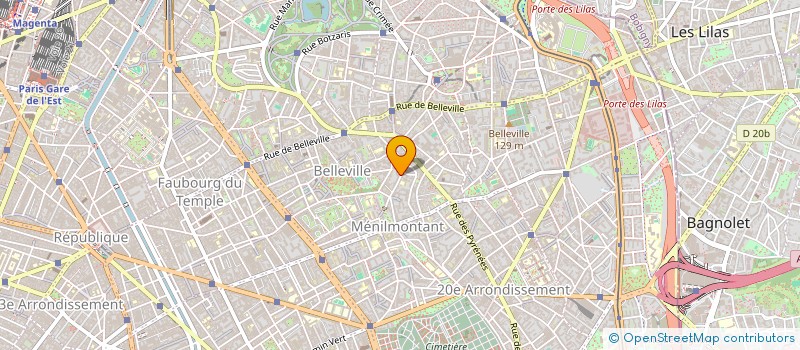 localisation de l'entreprise EPICENTRE FILMS  PARIS