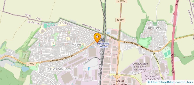 localisation de l'entreprise EPICERIE AFGHANE  FOSSES