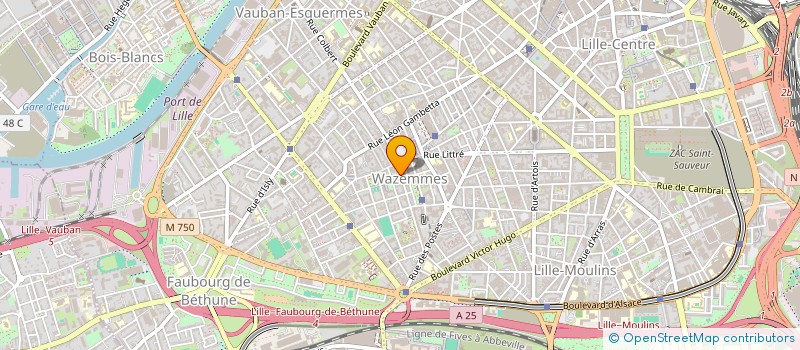 localisation de l'entreprise EPICERIE ASIE NORD à LILLE