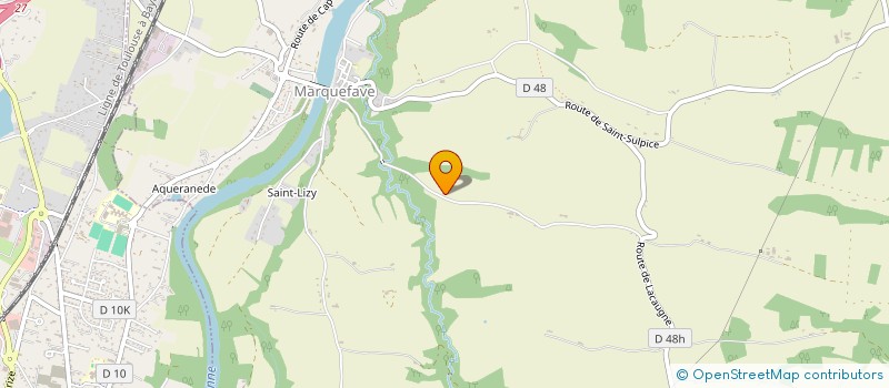 localisation de l'entreprise EPICERIE ASSOCIATIVE DE MARQUEFAVE  MARQUEFAVE