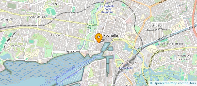 localisation de l'entreprise EPICERIE AUX 4 SAISONS VILLE  LA ROCHELLE