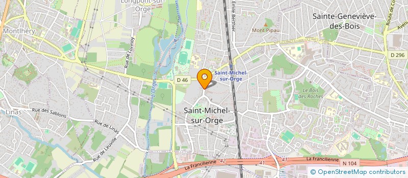 localisation de l'entreprise EPICERIE AZ  SAINT-MICHEL-SUR-ORGE